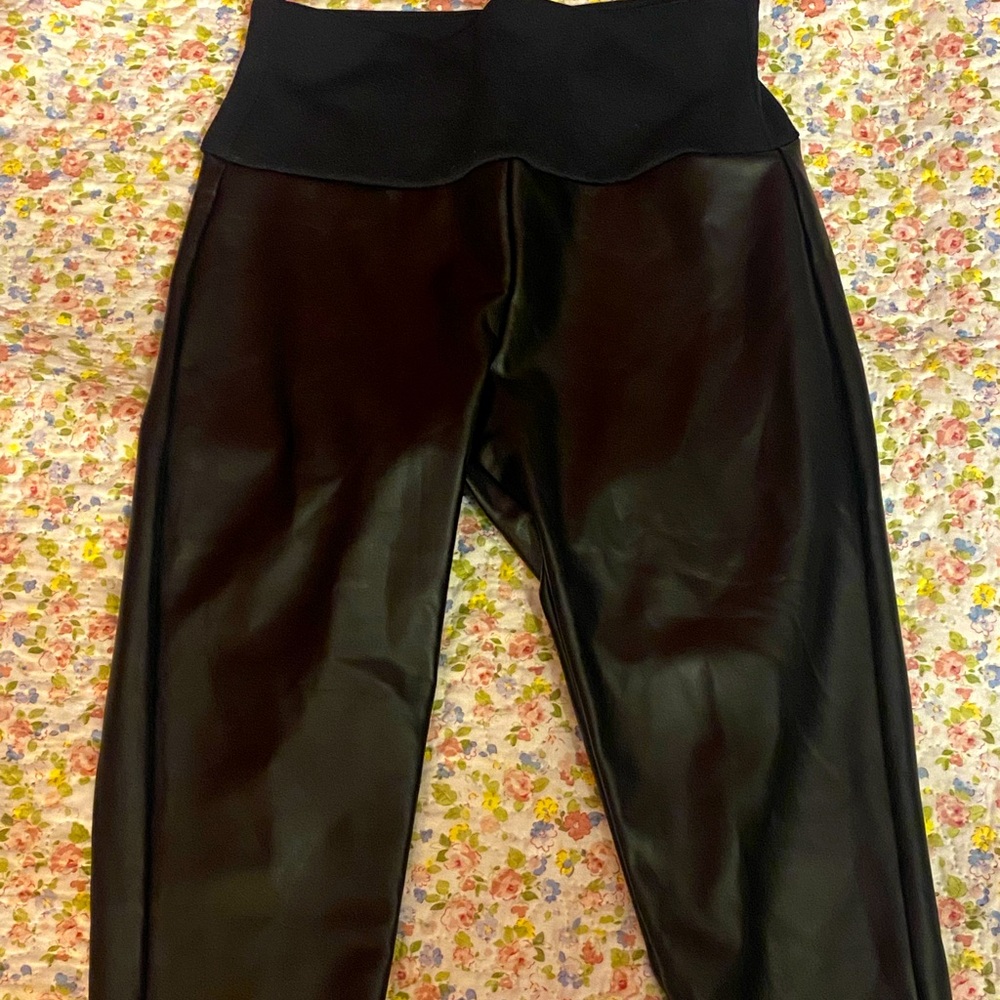 Black Leather Pants